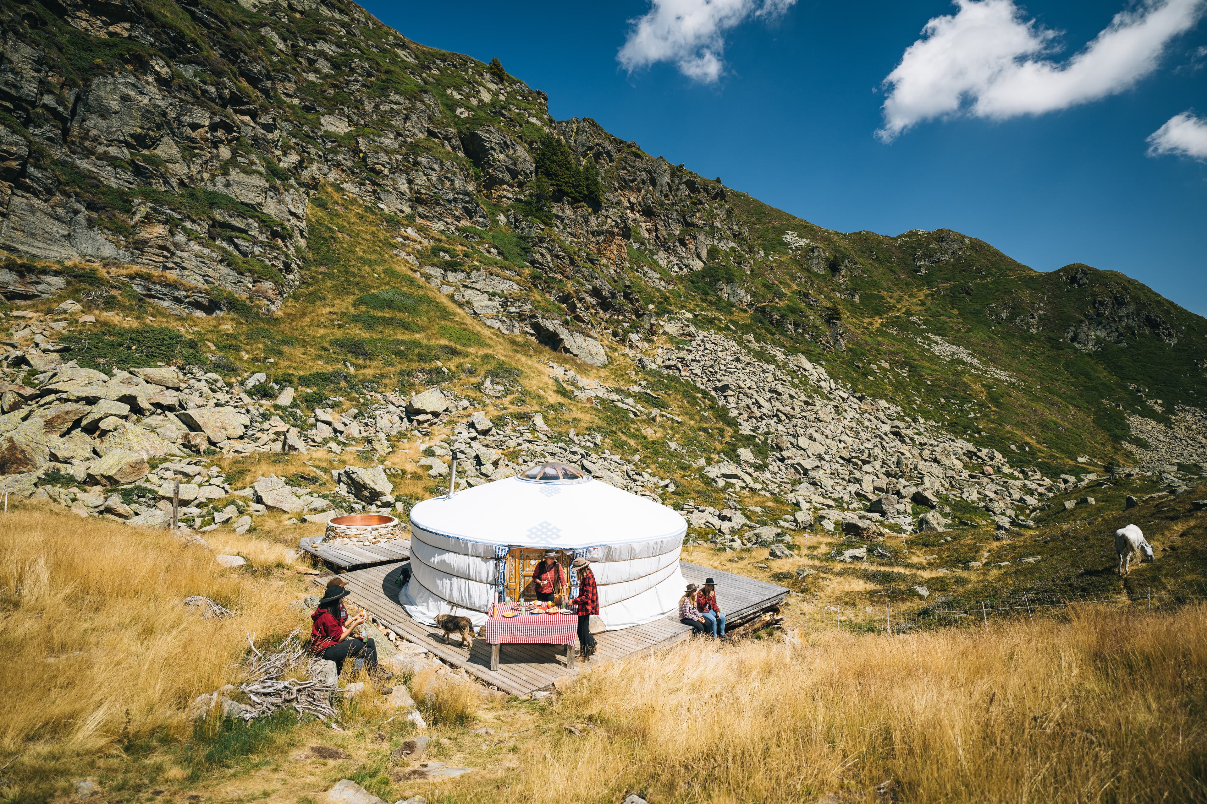 Yurta at Alpe Pian Cavallo 3
